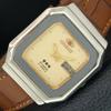 CRYSTAL AUTOMATIC JAPAN 46941 MENS VINTAGE BEIGE DIAL WATCH A704827-1