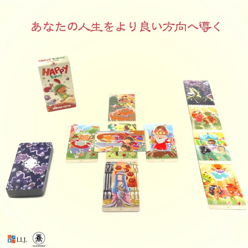 Tarot Cards 78 Cards Waite Edition Tarot Fortune Telling Japanese Instruction Manual Included I.I.J [Happy Tarot] [Genuine]