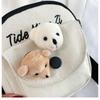 Bag Women's Bag New Crossbody Shoulder Bag Cartoon Cute Alphabet Canvas Student Summer Mobile Phone Bag