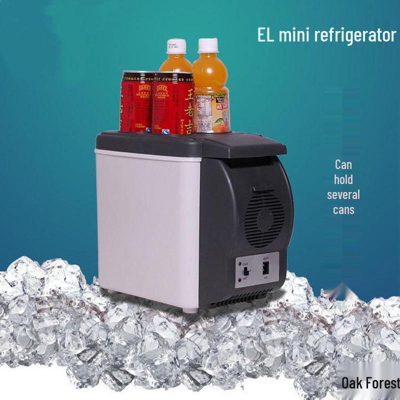 Dual-Use Mini Car & Home Refrigerator with Free Shipping