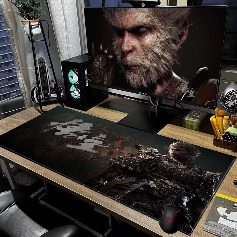 

Килимок для ігрової миші Black Myth Goku з нековзним покриттям 30x60 cm (2.5mm diatom mud)