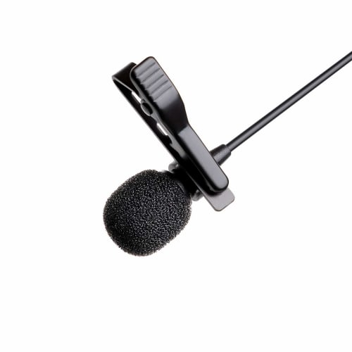 Nicama XLR Pin Microphone LVM1-XL Phantom Power Omnidirectional Clip-on Condenser Microphone for Canon, Sony, Panasonic, Zoom H4n, H5, H6 Camcorders,