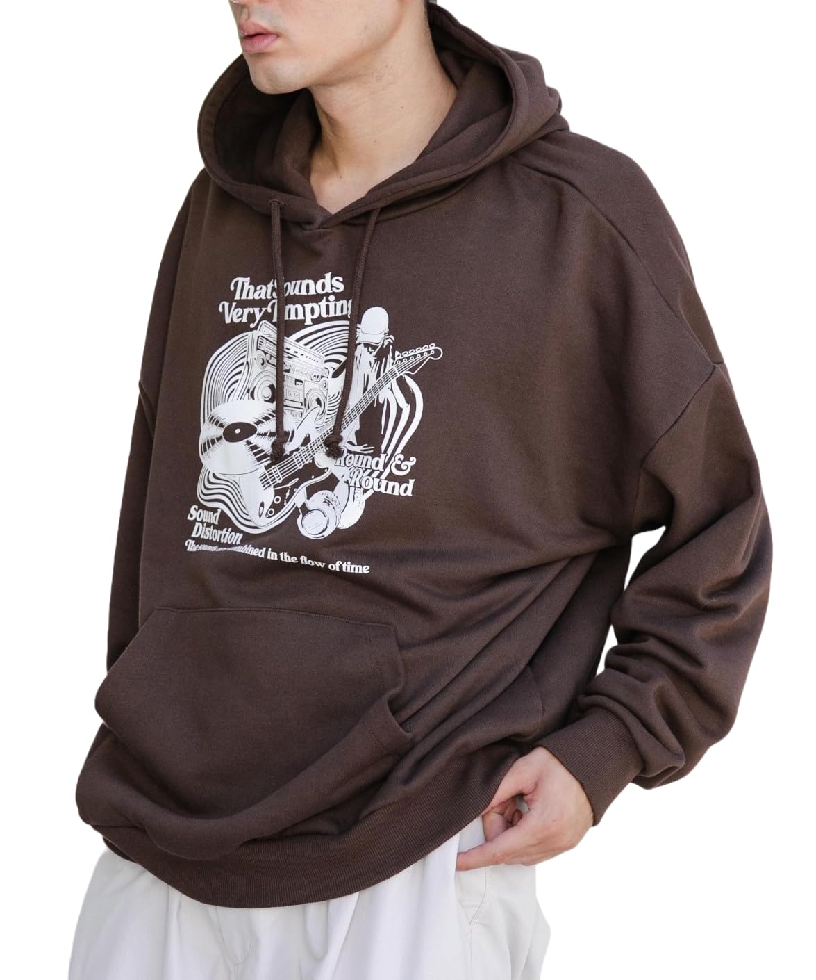 

WEGO Heavyweight Motif Loose Korean Size M Men s Hoodie/Sweatshirt, Unisex, Oversized, Fit, Print, Streetwear, Style, Fall/Winter, Spring/Autumn,