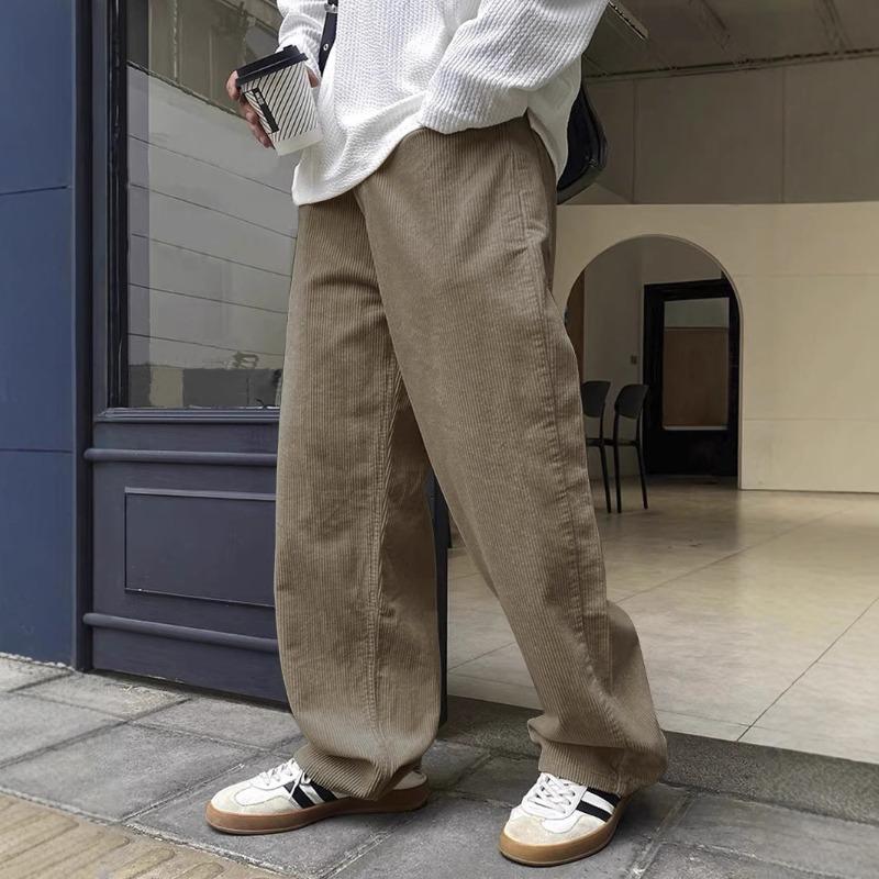Men's casual pants are thin, spring and autumn pendant feeling mopping floor straight pants, casual long pants