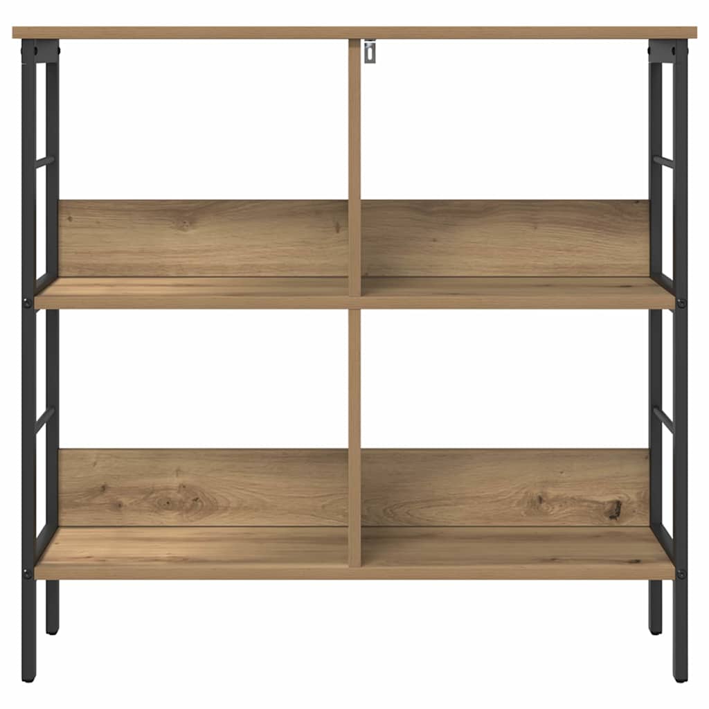 Artisan Oak Bookshelf 32.3  x 12.6  x 31.1  (L x W x H) Engineered Wood