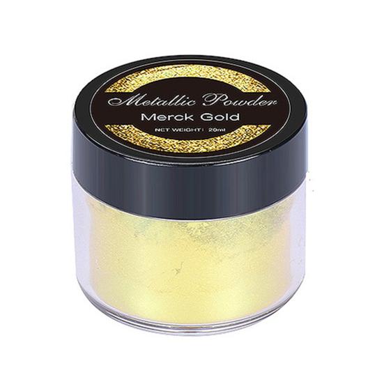 1 boks metallisk pulver Håndlaget neglekunstdekorasjon DIY epoksyharpiksform Fargestoff Nail Solid Pigment Kunsthåndverk Verktøy for smykkefremstilling