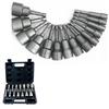 Set of 14 Socket Bit Socket Adapter Impact Driver Socket Hexagonal Shaft Socket Adapter Impact Driver Socket Impact Socket Bit Electric Drill Impact