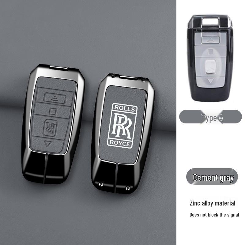 Rolls-Royce Cullinan Phantom Ghost Car Key Protective Case & Remote Holder