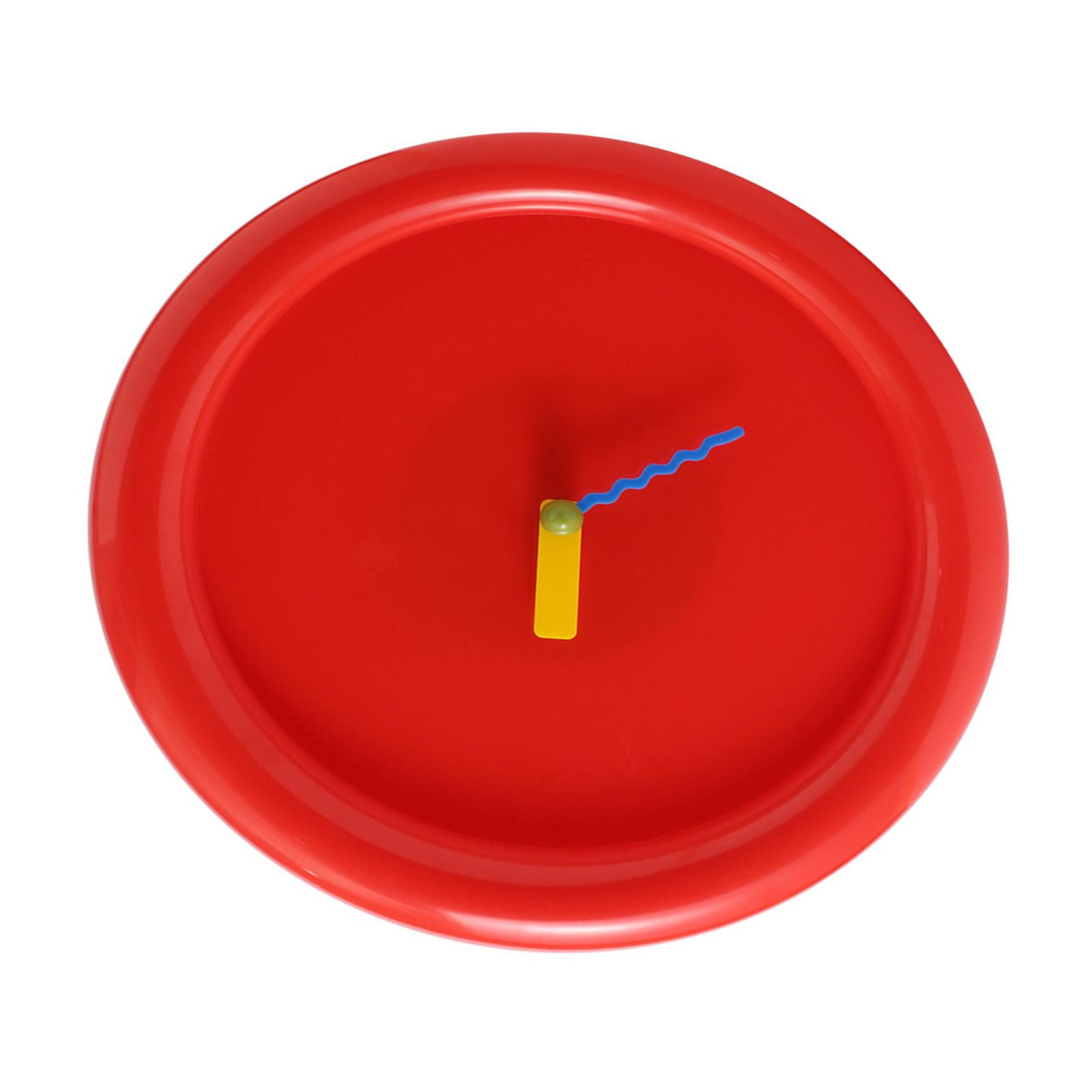 

Декоративные пузырьковые часы с кремовой эстетикой для гостиной, спальни или офиса, бесшумный механизм, настенные/настольные часы, декор красный