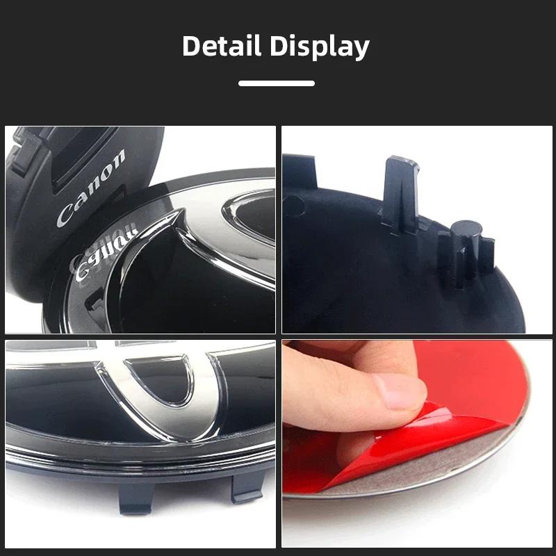 Auto Frontkopfhaube Motorhaube Emblem Heck Kofferraum Klappe Zeichen Abzeichen Lenkrad Logo für toyota RAV4 Camry yaris CHR LEVIN Vios REIZ