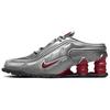 Martine Rose X Shox Mule MR4 Metallic Platinum Varsity Red Women Sneakers Grey White Dark-Charcoal IM5420-100