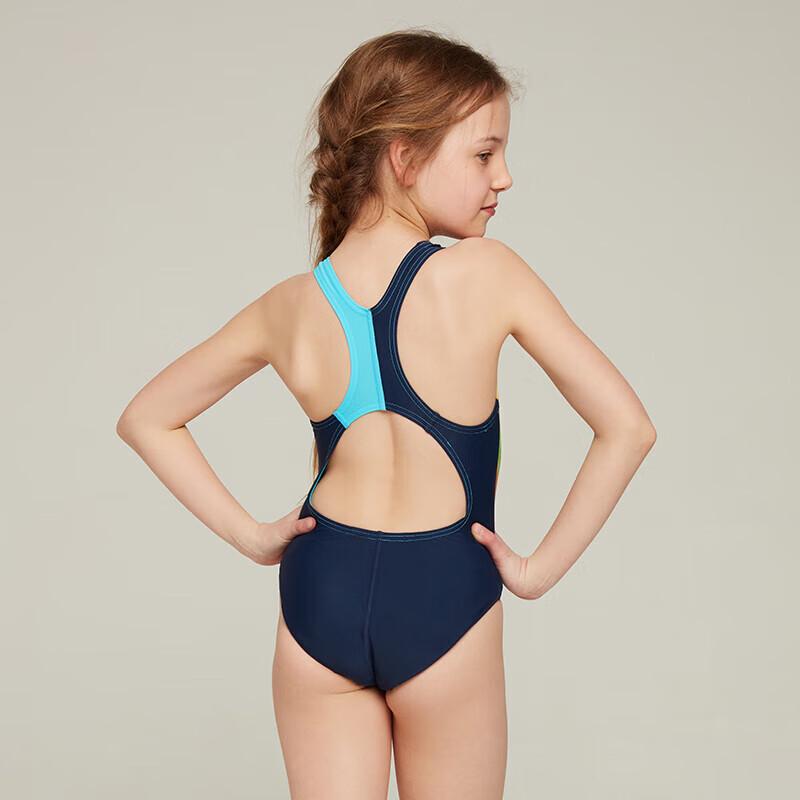 Speedo Girls' Classic Racing One-Piece Swimsuit