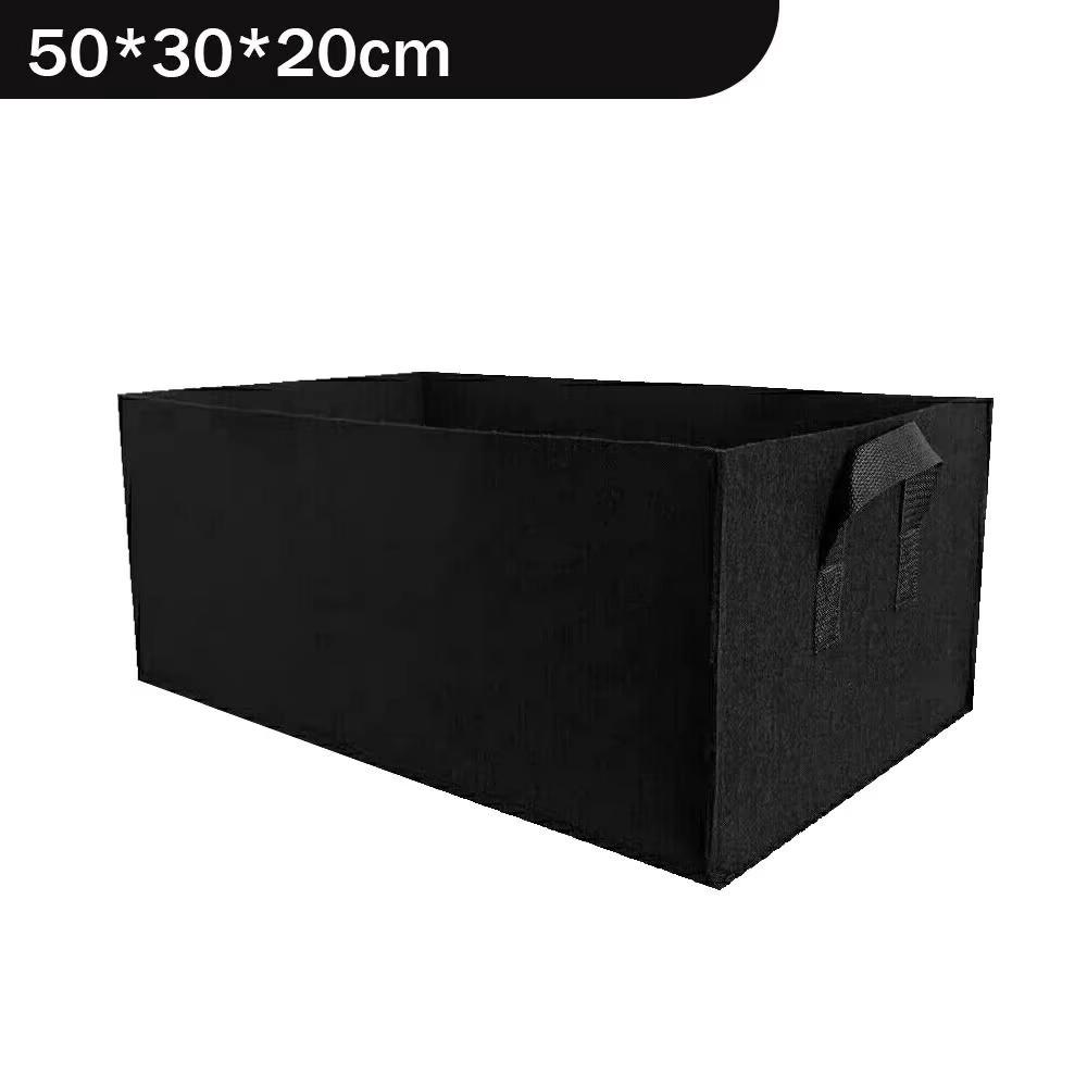 

Садовое квадратное войлочное ведро для выращивания, мешок для выращивания растений, многофункциональный мешок для выращивания овощных растений из нетканого войлока