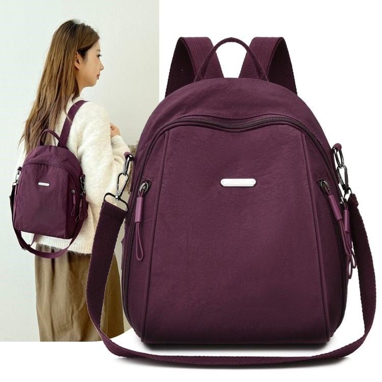 Oxford Cloth Casual Backpack For Students With Lightweight Design For Daily Use