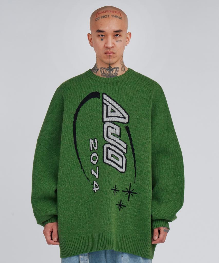 AJOBYAJO [Pba] Ajo 2074 Sweater [Green]