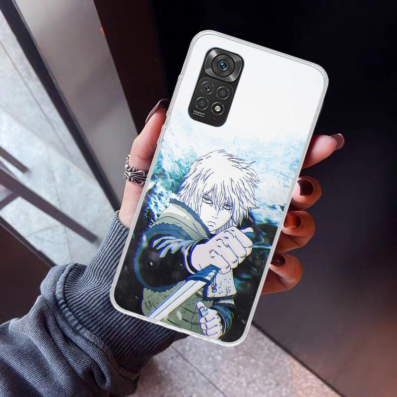 Vinland Saga Phone Case For Xiaomi Redmi Note 10 11 12 13 14 15 Pro Plus 11S 12S 14S 11T 11E 10S Soft TPU Back Cover Redmi Note
