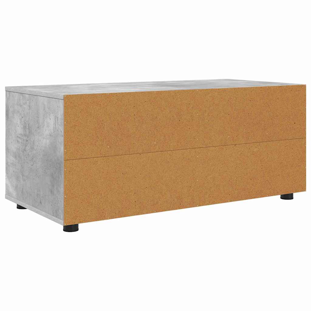 TV Stand Concrete Grey 100 x 48 x 43 cm Particleboard