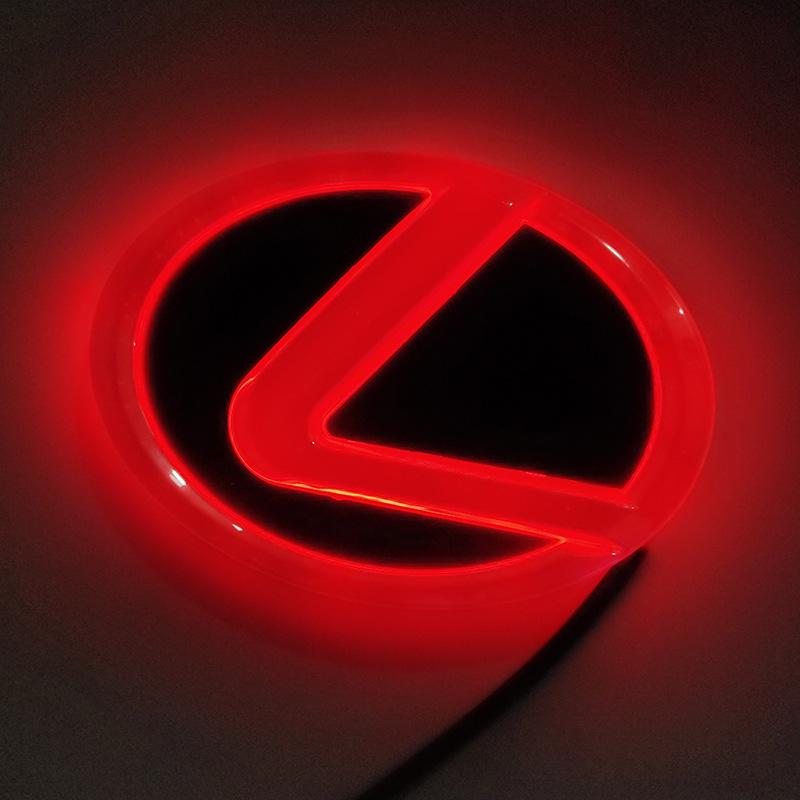 LED Luminous 4D Emblem Light for Lexus Cars