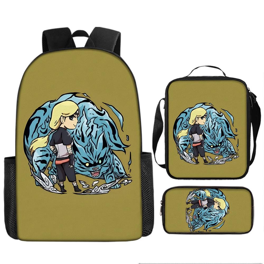 Naruto Large Capacity Backpack Primary School Students 3rd To 6th Grade Junior High School Girls Backpack