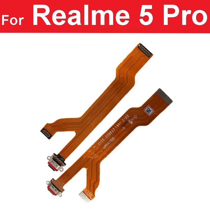 USB Charging USB Charger Dock Connector Flex Cable For Realme 1 5 Q X X2 X50 X7 XT 730G Pro 5G X3 Super Zoom