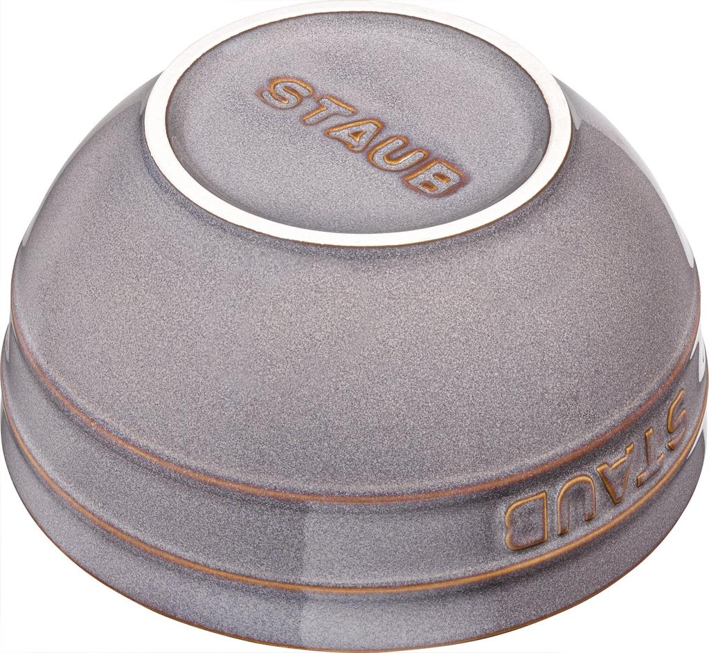 Staub Antique Gray Ceramic Bowl Microwave Safe Japanese Vintage Colors "Bowl 12cm" [Authorized Product] 40511-834