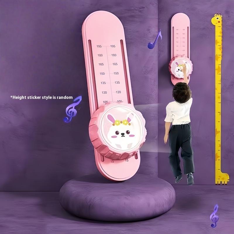 

1 шт. Звук и свет Интеллектуальная тренировка для более высокого роста Спортивные игрушки Детские прыжки Касание Высокое устройство Голосовой счетчик розовый