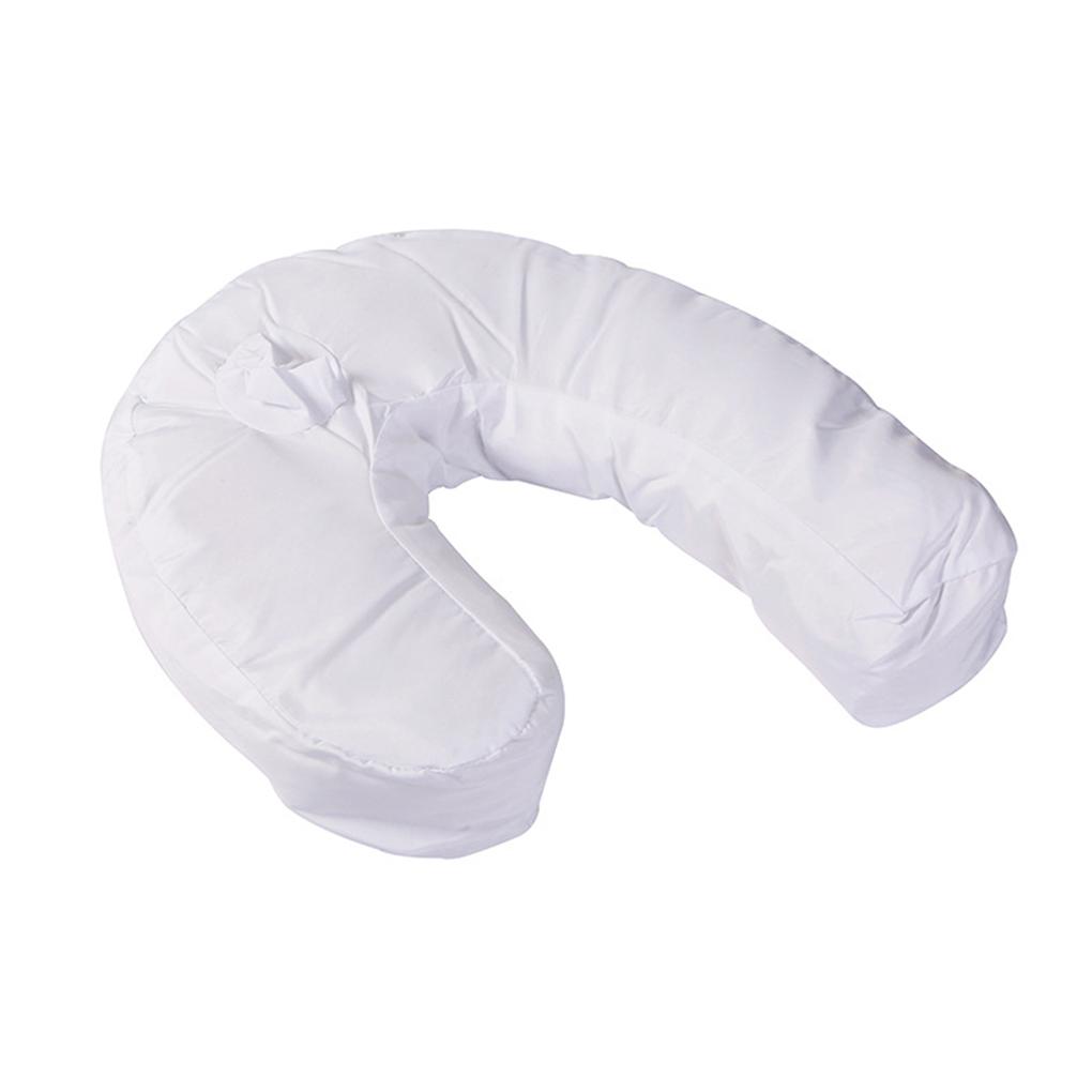 

U-Shaped Side Sleepers Pillow High Quality Cotton Neck Back Pain Relieve Health Cushion Neck Spine Protection Pillow Side Pillow белый