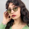 New Metal Steampunk Sunglasses Men Women Retro Punk Glasses Luxury Brand Designer Small Polygon Sun Glasses Driving Eyewear