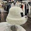 Pasadi PTWAH968M FW Women's Black White Poggle Fleece Bucket Hat