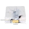 Portable Marble Surface Mirror Square Soaking Contact Lens Case Golden
