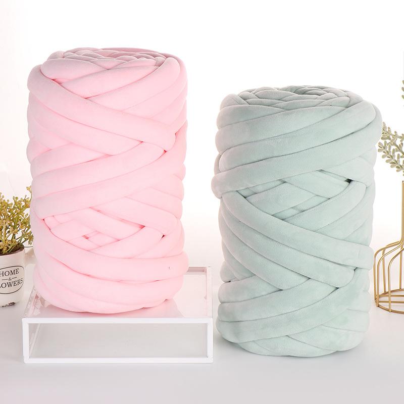 Needlework Knitting Crochet Yarn Core Filling Cotton Hand-knit Blanket Yarn Pillow Wool Yarn Ultra-thick Core Filling Yarn Fabric Strips Thread Ball