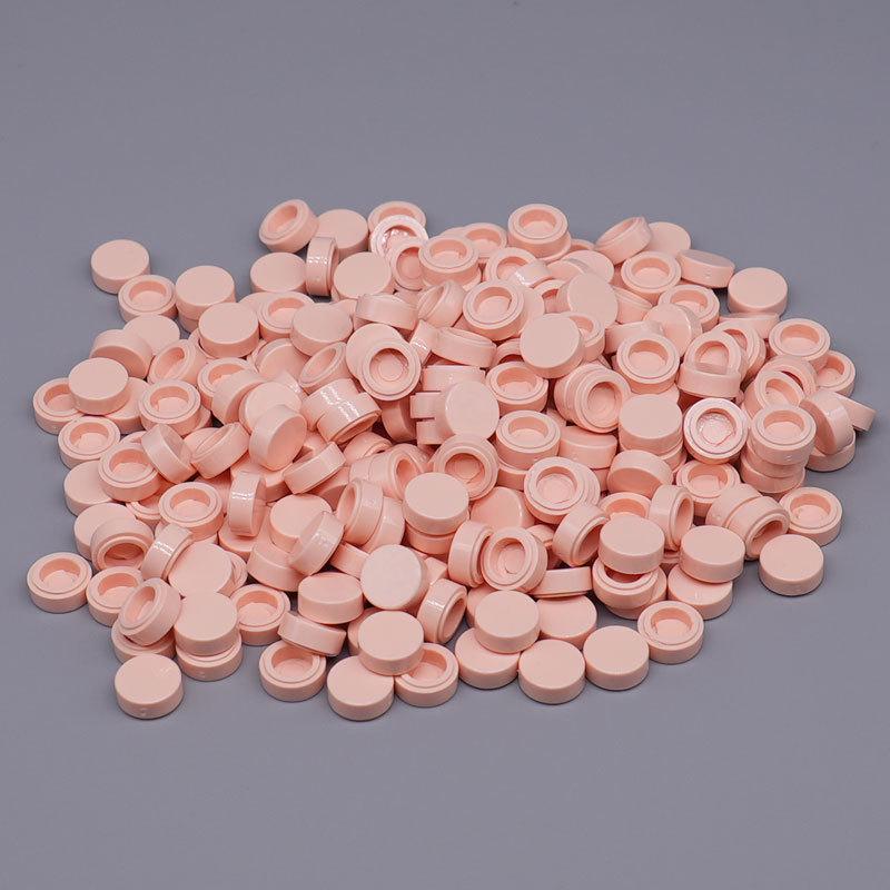 Handmade 10g Multicolor Round Building Blocks for DIY Projects with Meat-Filled Granules
