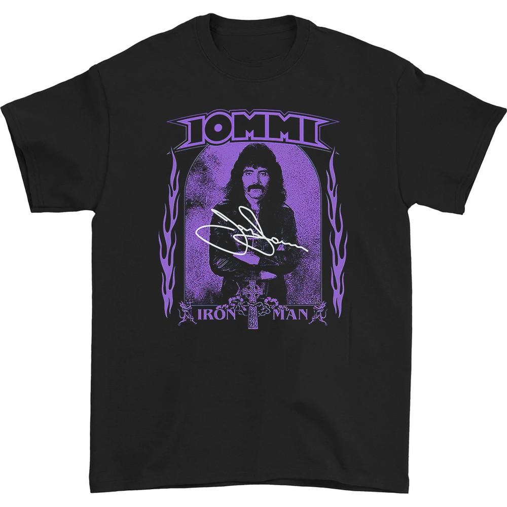 Tony Iommi signed Black Unisex Tee All Sizes S to 5XL DI392 Unisex T-Shirt