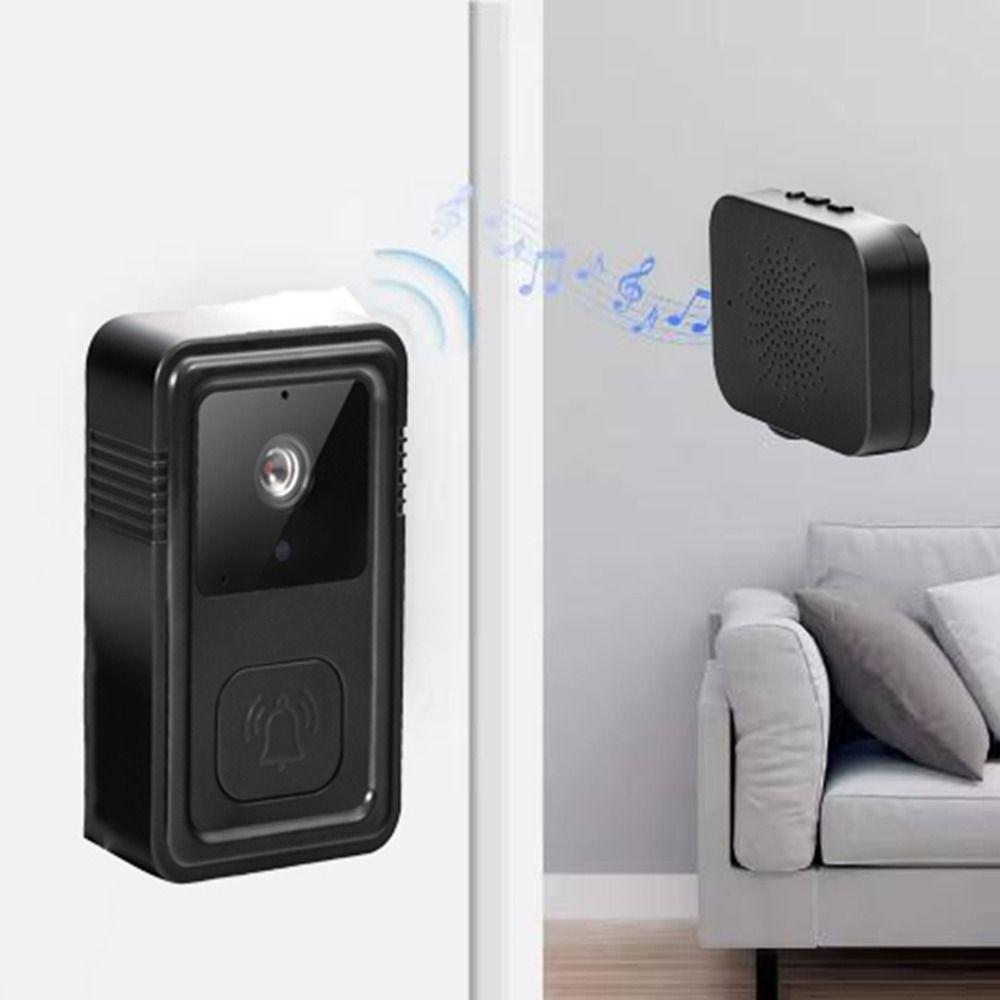 Low-power Tuya Video Doorbell Self-Adhesive Video Intercom Bell Wireless Doorbell  Outdoor Security