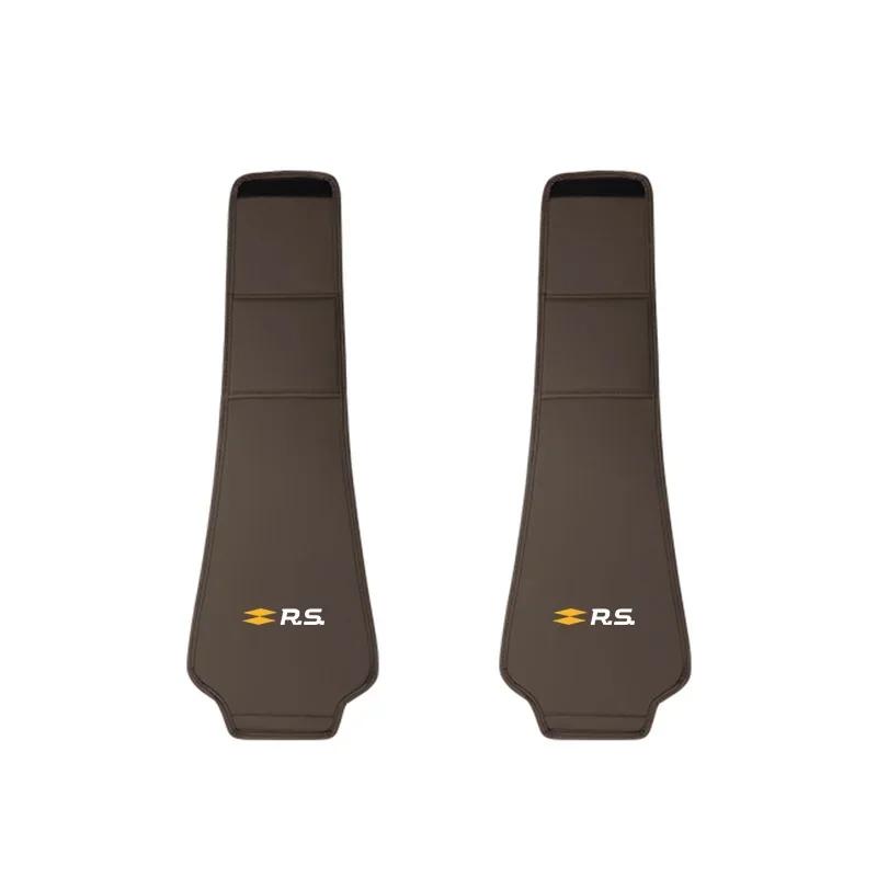 

2026 Hot For Renault Hub Caps For Renault Clio Koleos Megane Espace QM6 Kadjar Captur Scenic ZOE 2Pcs Quality Leather Car Seat H