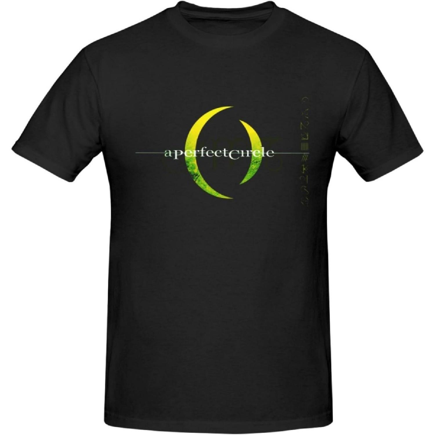 xhaxhi Men s t-Shirt A Perfect Circle Short Sleeve T-Shirt for Men Workout Shirts Running Shirts S