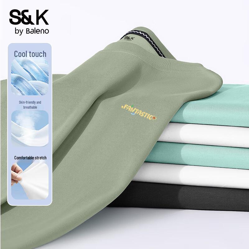 Baleno S&K Men s Summer Casual Cooling T-shirt 5XL
