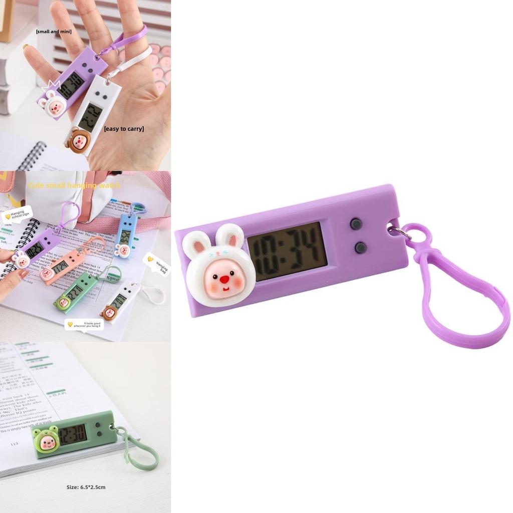 Childrens Cartoon Electronic Clock With Timer For Study Room And Exam Timing