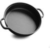 Pre-Seasoned Cast Iron Grill Skillet Pan.cast Iron Skillet 9-inch Masterclass Cookware for Barbecue, Stove, Oven or Camping