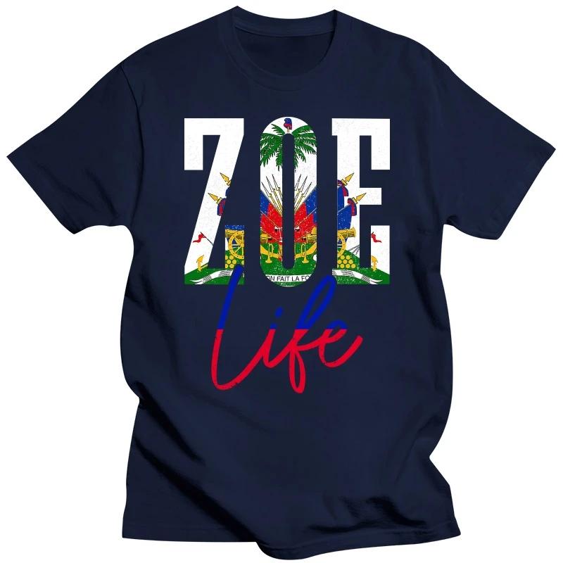 Haiti Flag Haitian Life Pride Vintage T Shirts Cotton Streetwear Short Sleeve Birthday Gifts Summer Style T-shirt Mens Clothing