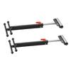 2 PCs Woodworking Roller Stands Max Load 135 lb Adjustable 26.8-42.5 in