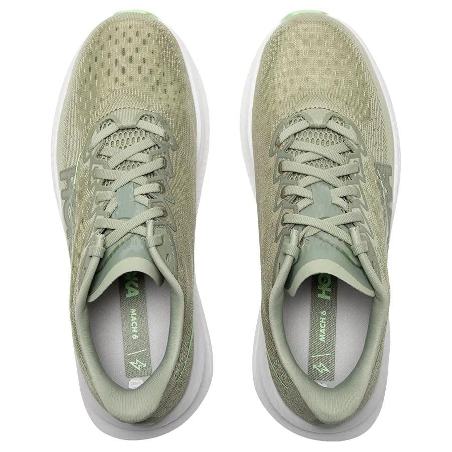 HOKA One One MACH 6 Abrasion Resistant Low Top Training Running Shoes Men's Cyan 1147790-FRT