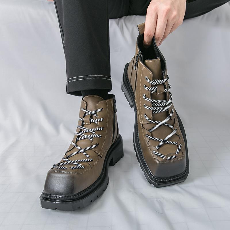 Men All Season Boots Casual Fashion Comfortable Wear For Daily Use Durable Material With Good Quality