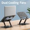 360 ° Rotatable Cooling Fan Laptop Bracket Adjustable Tablet Radiator Bracket Live Stream