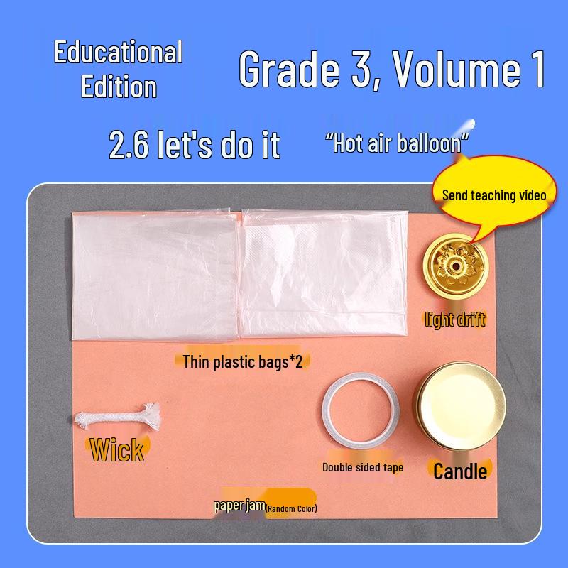 

Начальная школа, 3 класс, естествознание: Набор для создания воздушного шара своими руками