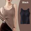 Autumn and Winter Thermal Vest For Women Seamless Thickened Inner Camisole with Chest Pad Ladies Keep Warm Sleeveless Tank Tops
