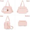 Lushandy Baby Wickeltasche Tote, Mama Tasche Niedliche Wickeltaschen Crossbody Babytaschen für Mädchen Pañaleras Para Beb