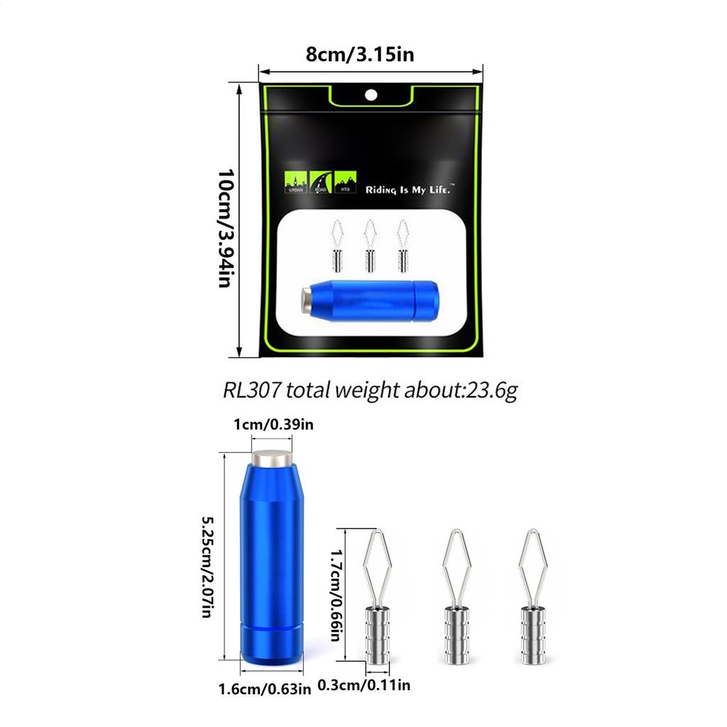 Bike Cable Routing Tool Tension Spanner Traction Gadgets Bicycle Spoke Tool for Cycling Lover Beginner Outdoor Wheel Road