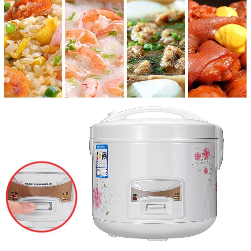 220V 2/3/4/5L Multicooker Kitchen Appliances Electric Rice Cooker Alloy Cast Iron Heating Pressure Cooker Soup Cake Maker