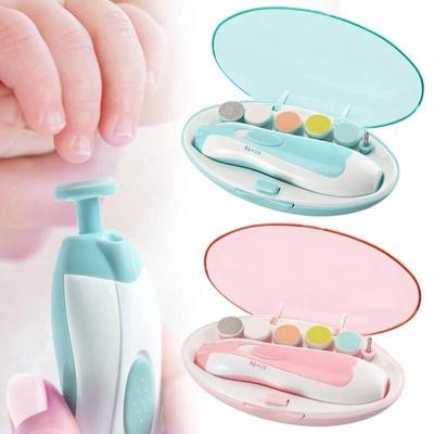 Elektrischer Nagelschneider für Babys mit LED-Licht, Nagelpolierer für Kinder, Babypflege, multifunktionaler Fingernagelschneider, Maniküre-Set für Säuglinge
